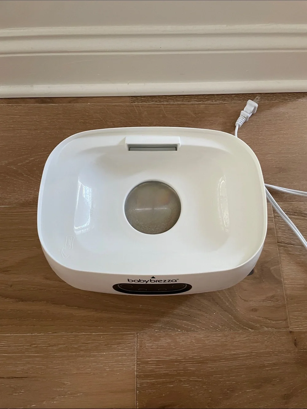 Baby Brezza One Step Sterilizer Dryer - White with Smoke Gray